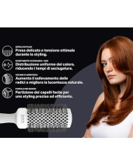 OLIVIA GARDEN SPAZZOLA GRIP GREY 25MM