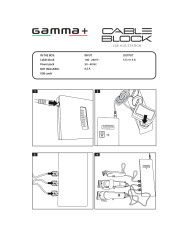 CABLE BLOCK PER TAPPETINO TOSATRICI GAMMA+