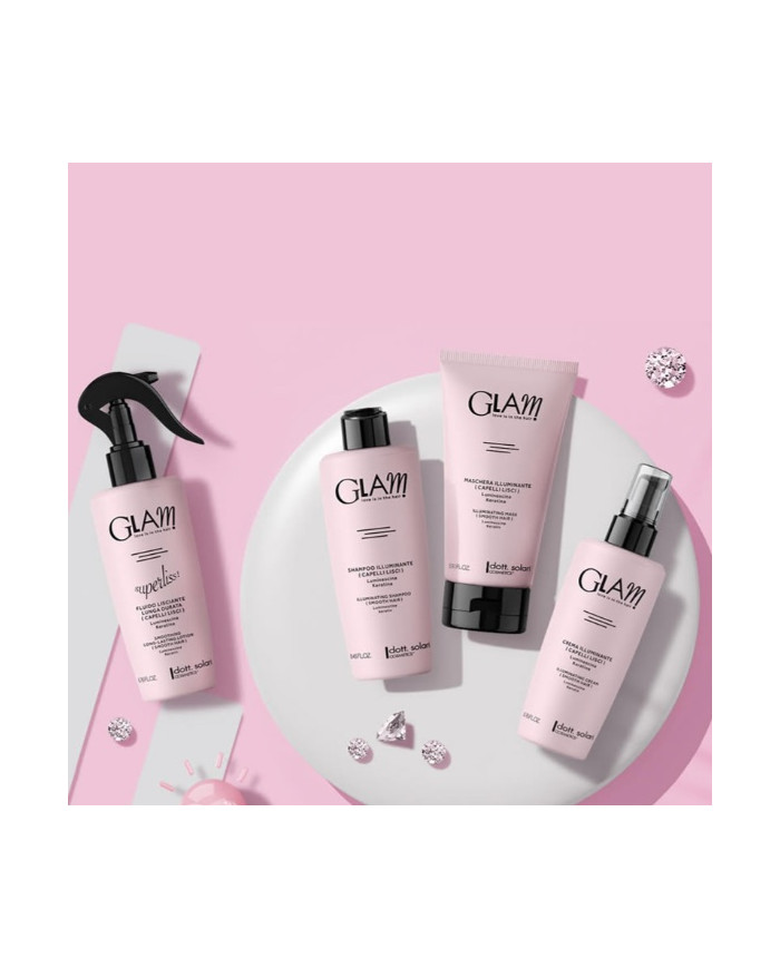 GLAM CREMA ILLUMINANTE CAPELLI LISCI 200ML
