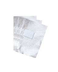 CLARISSA  PAD PRETAGLIATI ALLUMINIO 100PZ