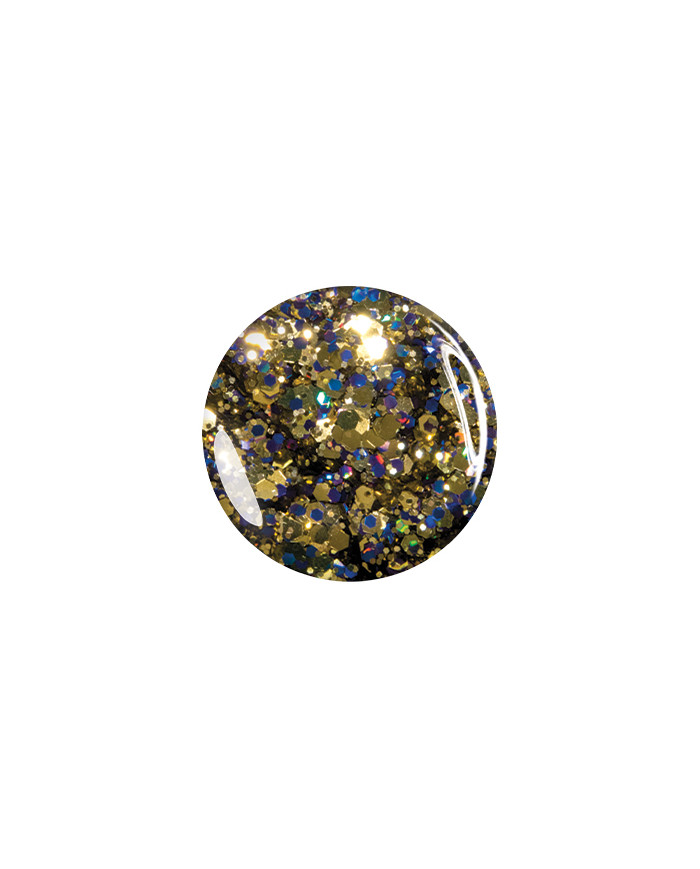 CLARISSA NAILS GREAT GLITTEL GEL UV/LED ORO-BLU 4M