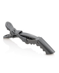 CLIP LEVERAGGIO PEARL GREY 6PZ CROCODILE CLIP