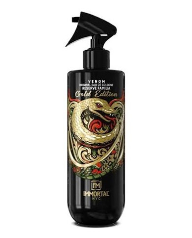 IMMORTAL RESERVE COLONIA VENOM 500ML SPRAY GOLD