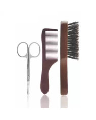 BARBER PRO KIT BARTBA SPAZZOLA PETTINE FORBICINA