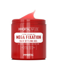 IMMORTAL MEGA FIXATION HAIR STYLING GEL 500 ML