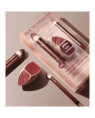 MAKEUPSAVER SPONGE + BRUSH  TRIO REAL TECHNIQUE