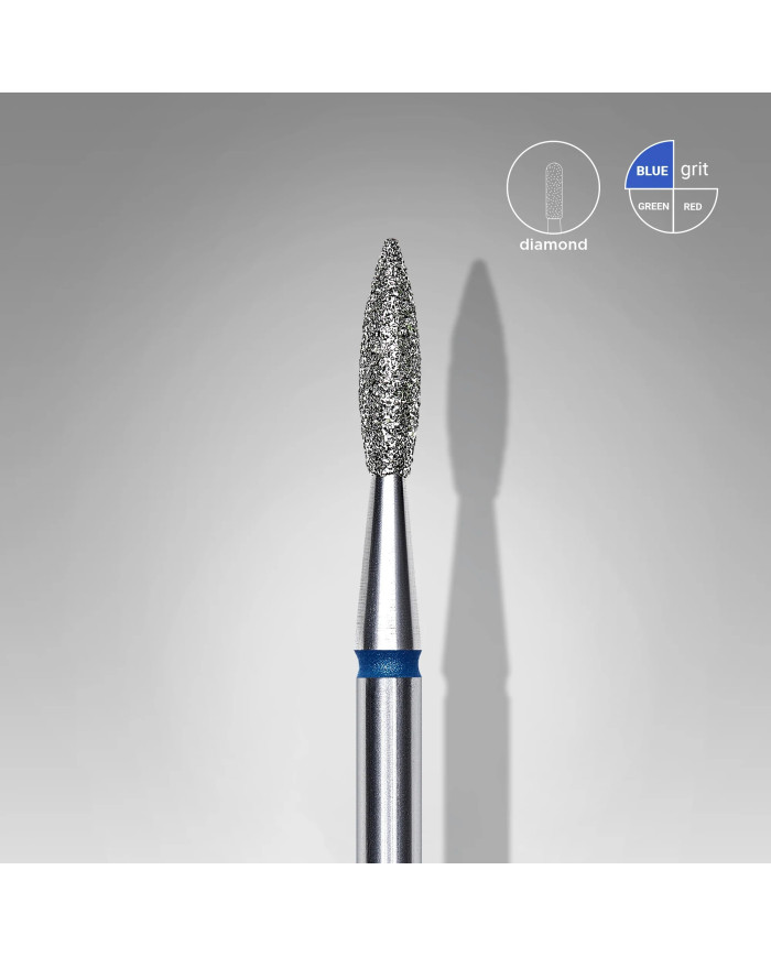PUNTA DIAMANTATA FIAMMA, BLU , DIAMETRO 2.1 MM