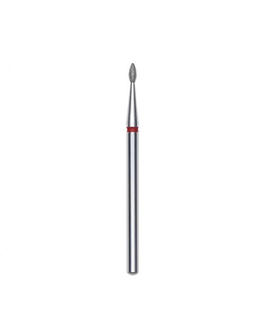 PUNTA DIAMANTATA GOCCIA, ROSSO,DIAMETRO 1.6 MM