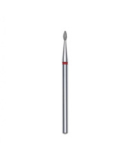 PUNTA DIAMANTATA GOCCIA, ROSSO,DIAMETRO 1.6 MM