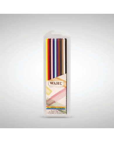 WAHL CLIPPER COMBS PETTINI COLORATI CNF 12 PZ