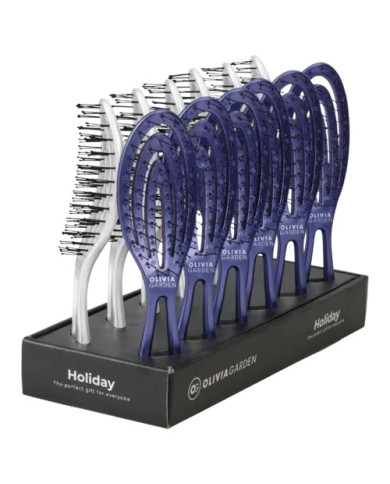 OLIVIA GARDEN BRUSH HOLIDAY 2025 SILVER