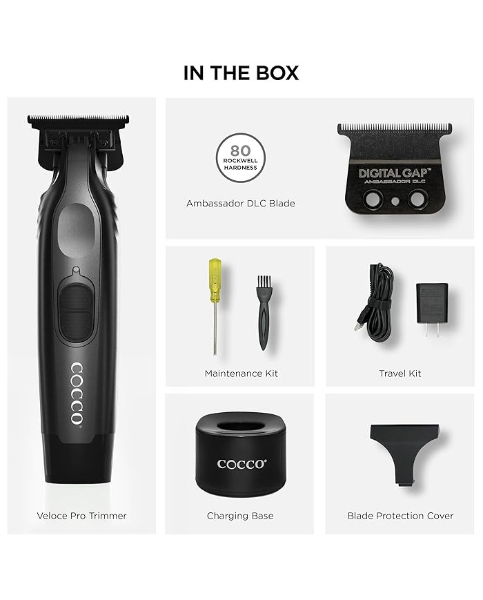 COCCO VELOCE PRO TRIMMER MATTE BLACK