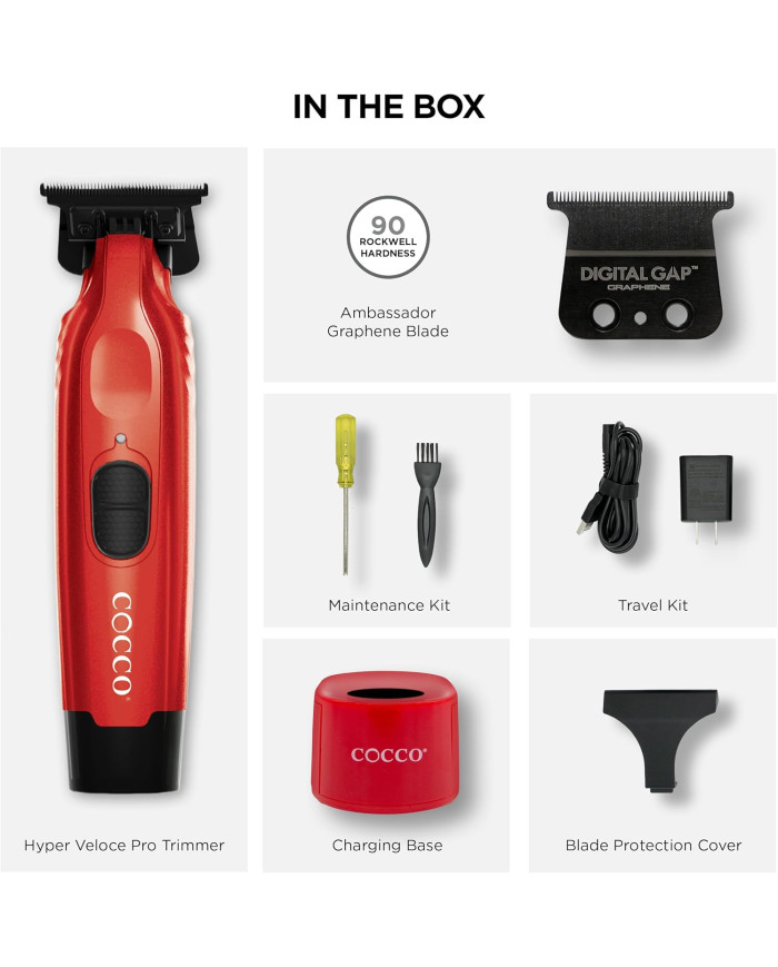COCCO HYPERVELOCE PRO TRIMMER RED