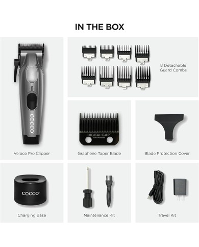 COCCO VELOCE PRO CLIPPER-GREY