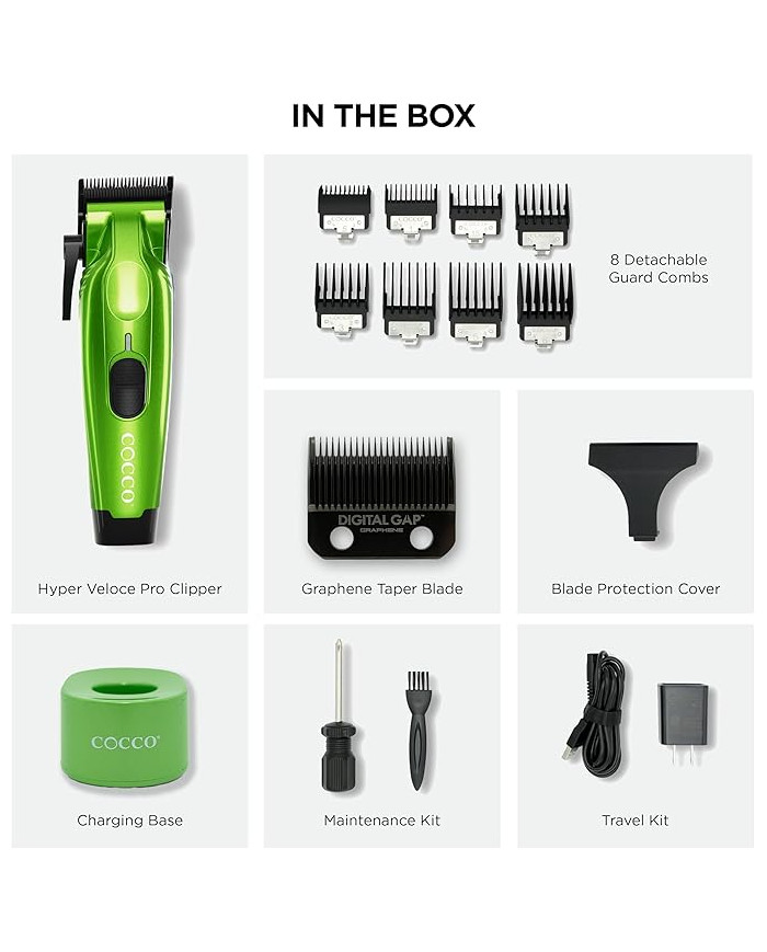 COCCO HYPERVELOCE PRO CLIPPER GREEN