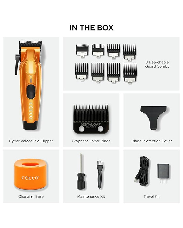 COCCO HYPERVELOCE PRO CLIPPER-ORANGE