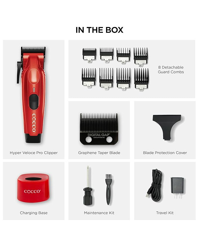 COCCO HYPERVELOCE PRO CLIPPER-RED