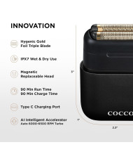 COCCO IMPACTO SHAVER BLACK
