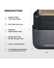 COCCO IMPACTO SHAVER GREY