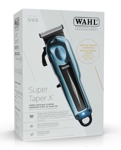 WAHL SUPER TAPER X CORD/CORDLESS CLIPPER