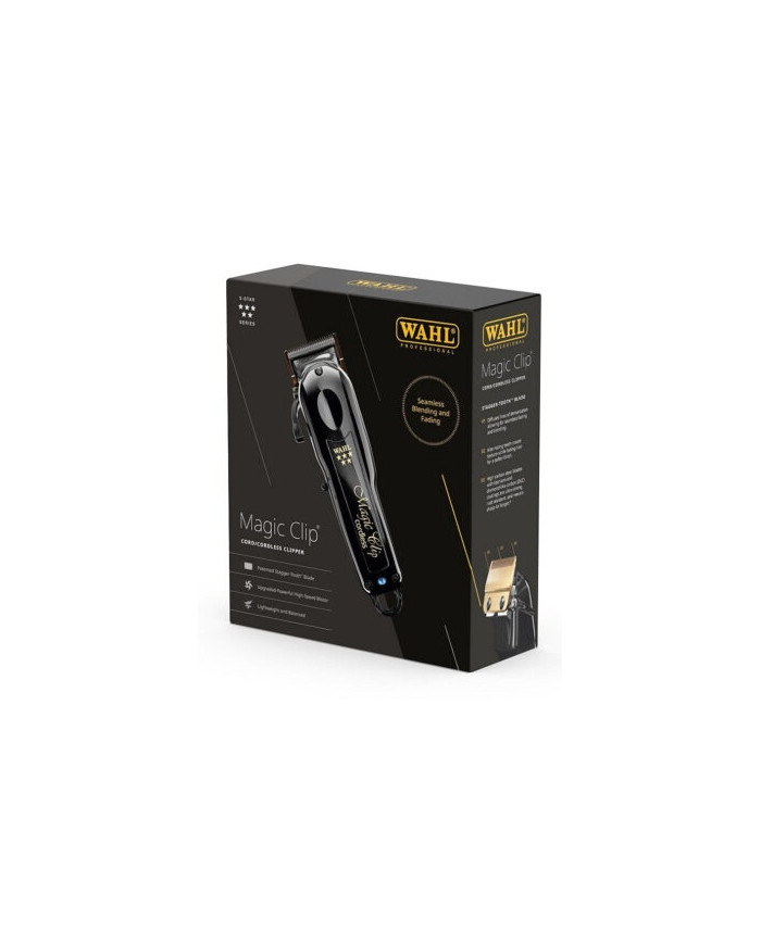 WAHL MAGIC CLIP BLACK CORD/CORDLESS CLIPPER
