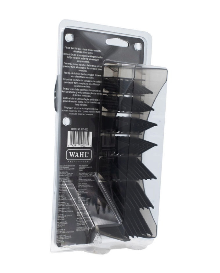 WAHL SET 8 RIALZI NERI INCLUSO BOX