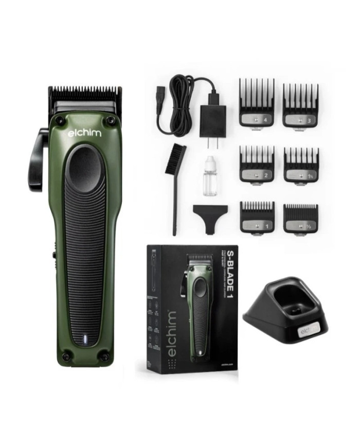 S BLADE 1 CLIPPER CORDLESS DIGITALE ELCHIM