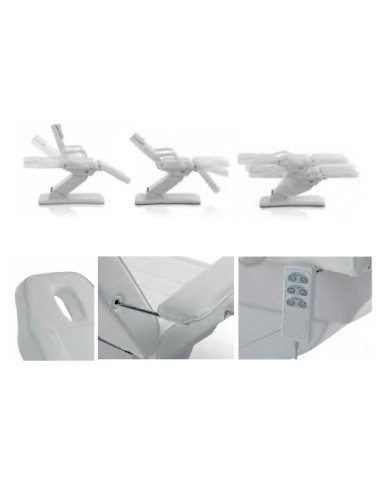LETTINO ELETTRICO 3 MOTORI TEKNO FIT BIANCO