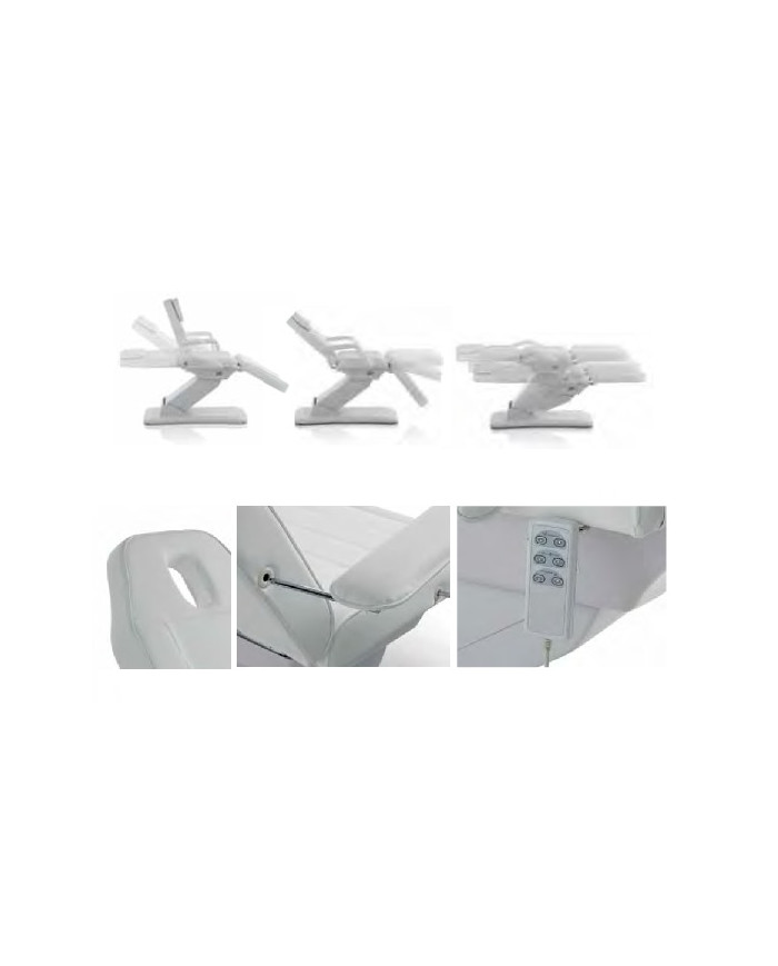 LETTINO ELETTRICO 3 MOTORI TEKNO FIT BIANCO
