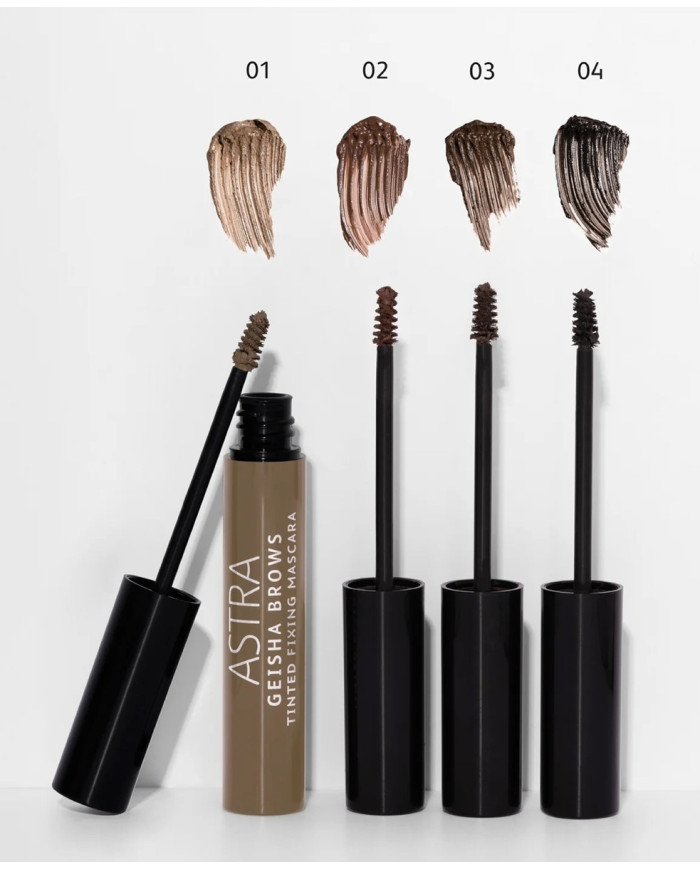 ASTRA GEISHA BROWS FIXING MASCARA 02 AUBURN