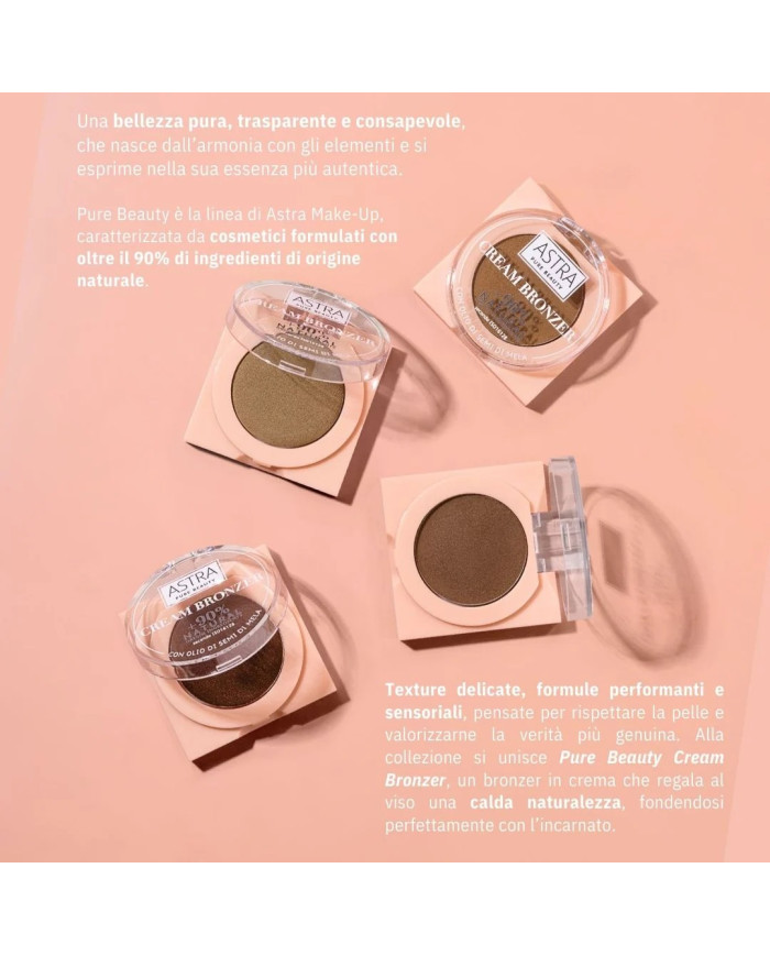 ASTRA PURE BEAUTY CREAM BRONZER 01 SANDSTONE