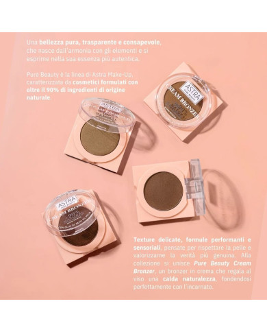 ASTRA PURE BEAUTY CREAM BRONZER 02 AMBERWOOD