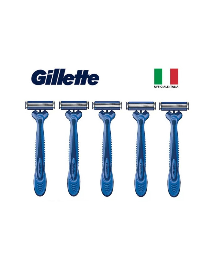 GILLETTE SENSOR3 COMFORT RASOI MONOUSO 3+2