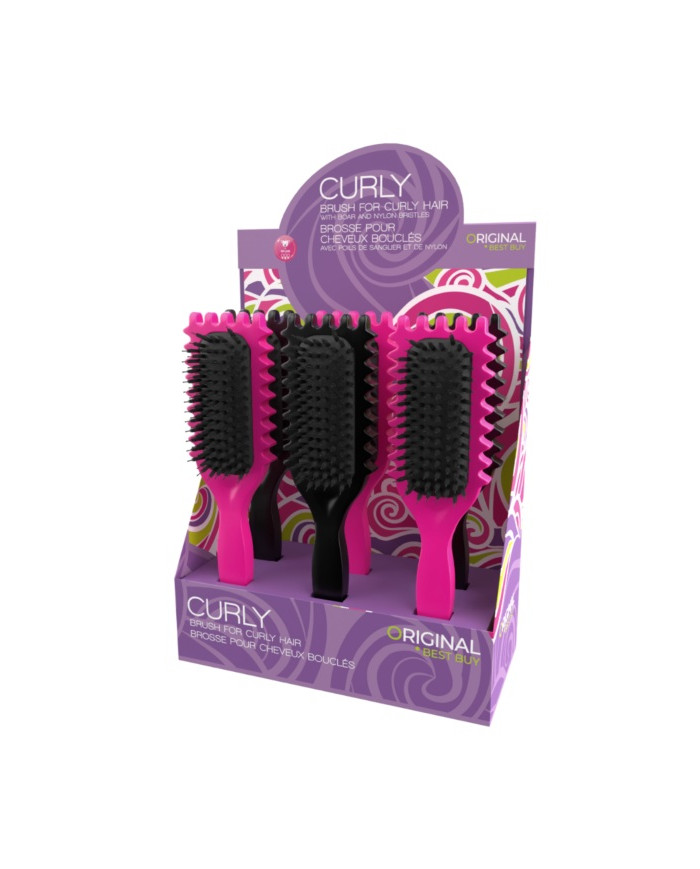 SPAZZOLA CURLY ORIGINAL NERA SIBEL