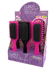 SPAZZOLA CURLY NERA TIPO DENMAN