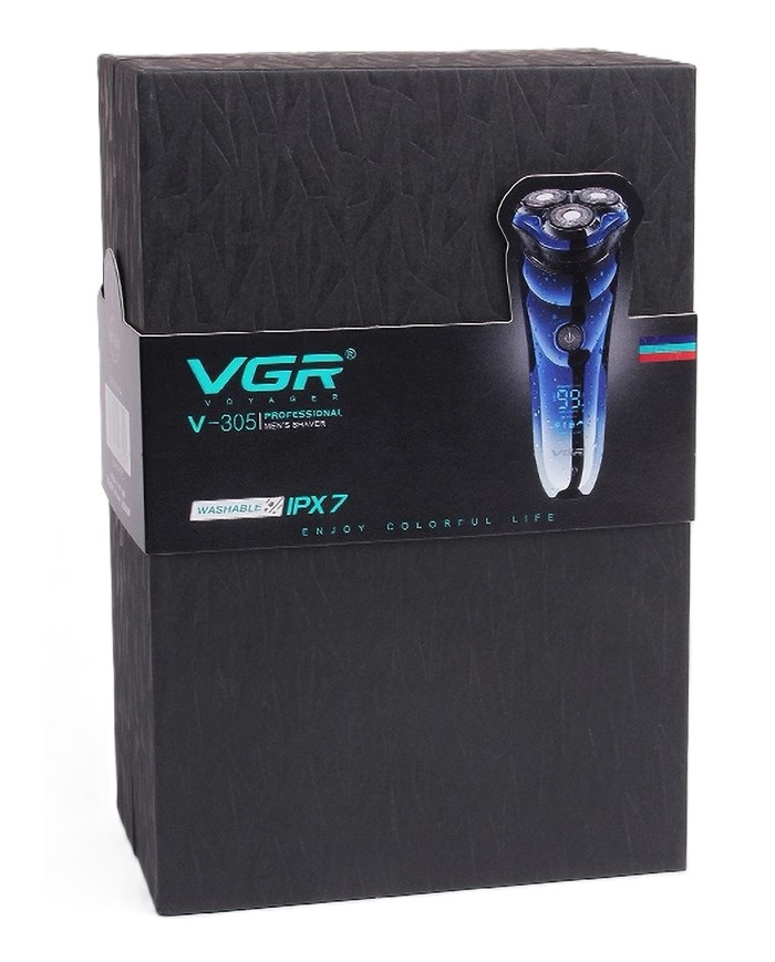 VGR SHAVER 3D CORDLESS V-305 WASHABLE