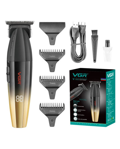 VGR TRIMMER CORDLESS V-906 9000 RPM GOLD