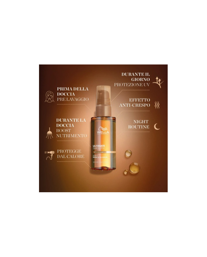 WELLA ULTIMATE SMOOTH OIL SERUM 100 ML