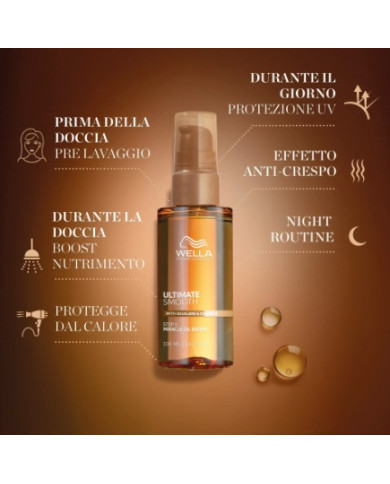 WELLA ULTIMATE SMOOTH OIL SERUM 30 ML