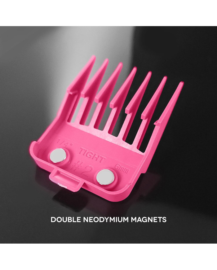 SET 4 PETTINI RIALZI ROSA PER CLIPPER