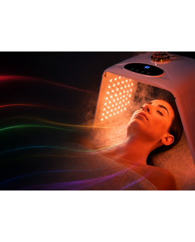 BIOCHROMO LAMPADA LUCI LED VISO CON VAPORIZZATORE