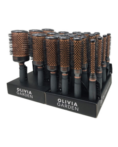OLIVIA GARDEN BLOWOUT HEAT RAME CERAMICA 25MM