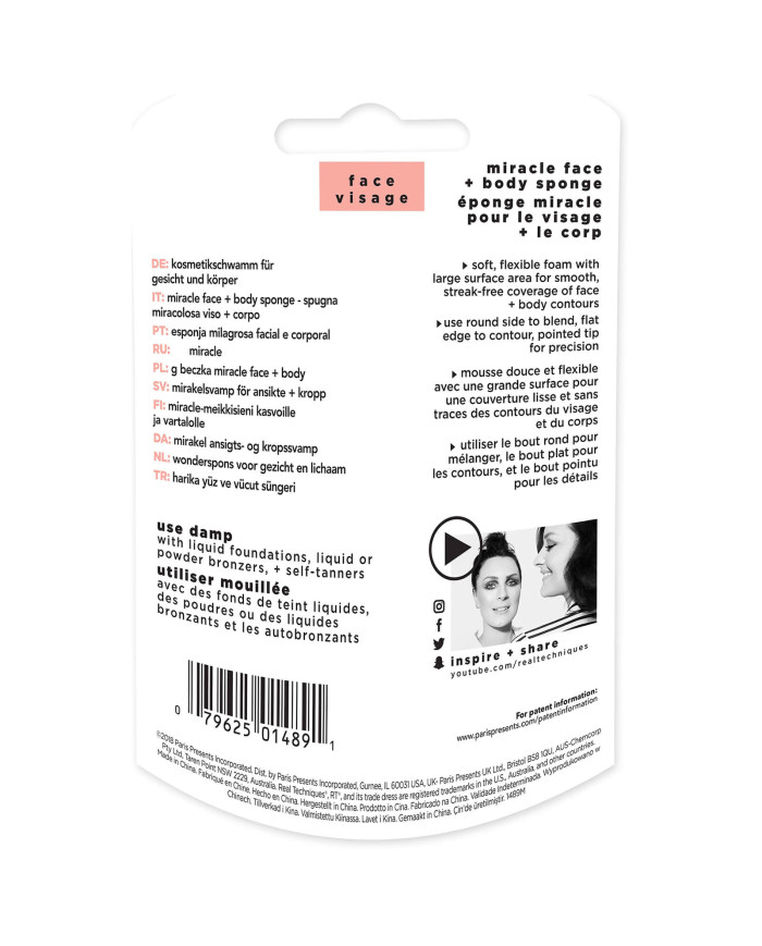 MIRACLE FACE & BODY COMPLEXION SPONGE