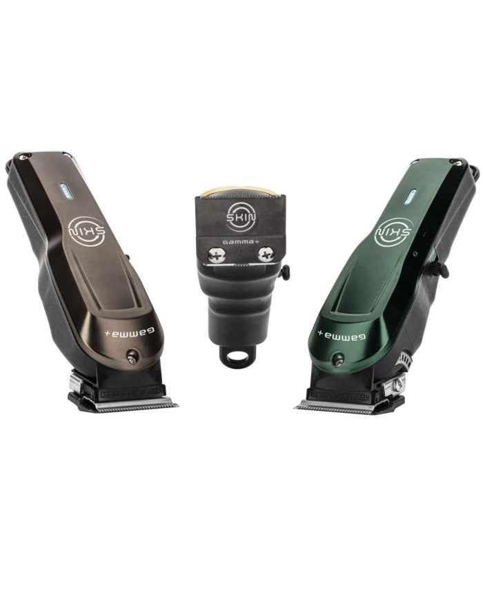 GAMMA+ CLIPPER SKIN VERDE CON ALIMENTATORE