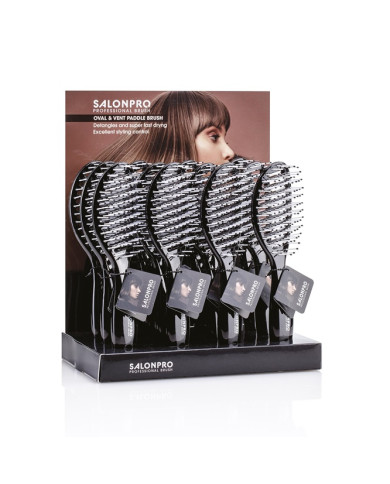 SALON PRO DETANGLING OVAL VENT PADDLE BRUSH