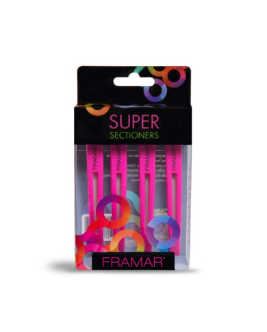 FRAMAR SUPER SECTIONER CLIPS - PINK 4PZ
