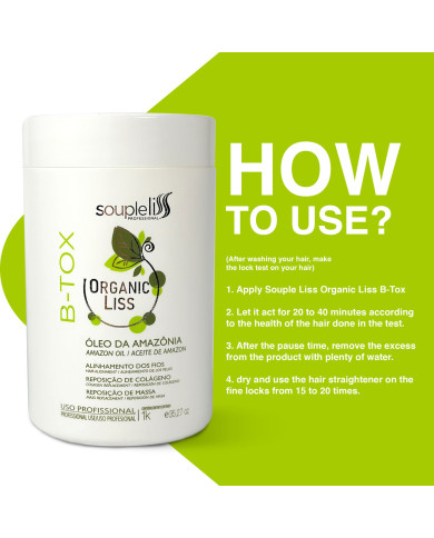 B-TOX SOUPLELISS ORGANIC LISS - ROBSON PELUQUERO