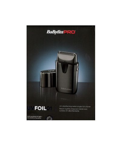 BABYLISS UV FOIL 01 BLACK SHAVER 4ARTIST