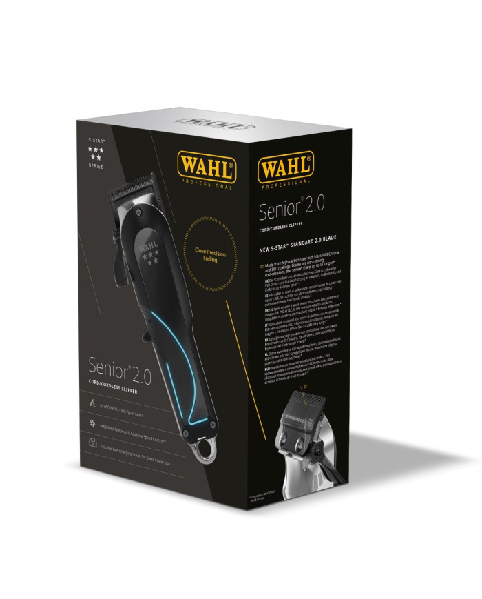 WAHL CORDLESS SENIOR 2.0 CLIPPER PRO