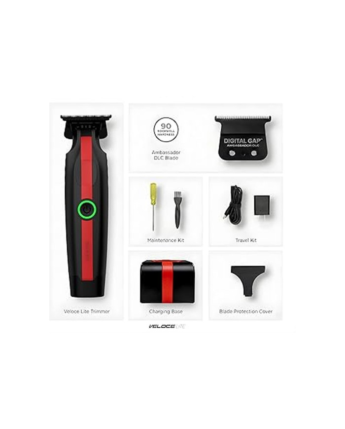 COCCO VELOCE LITE TRIMMER BLACK / RED